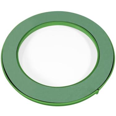 Imagem de DOITOOL Anel de espuma de flor com ventosa, blocos de espuma molhada de isopor verde, bloco de espuma floral, arranjos florais artificiais, lama para decoração de carro de casamento florista, 250 g