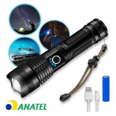 Imagem de Lanterna Ultra Led Holofote De Longo Alcance Alta Potência Intensidade