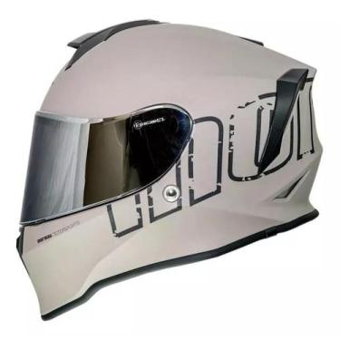 Imagem de Capacete Moto Mormaii M1 Titanium Fosco + Narigueira, 61