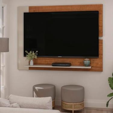 Imagem de Painel TV 50 Polegadas Smart Plus Modelo Luna MADRID - Lojasgk Variação Cores (Nature/Off)