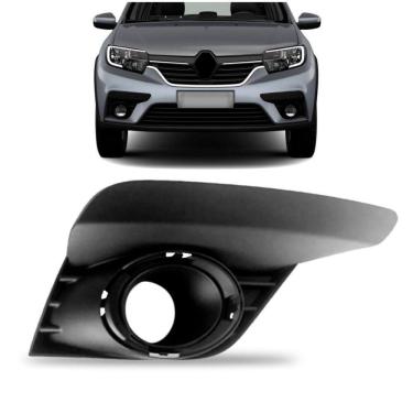 Imagem de Tela Milha Renault Logan Sandero 2020 21 2022 Com Furo Milha