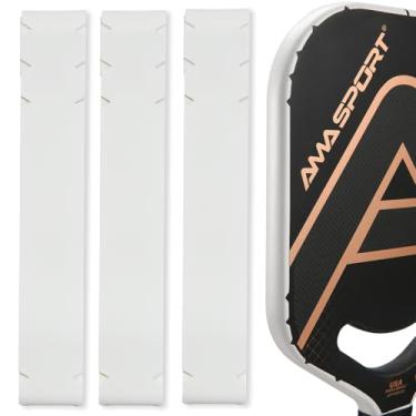 Imagem de LITIAN Fita de proteção AMA Sport Pickleball Paddle – Protetor de borda de cabeça de remo – Fita de proteção de borda de raquete – Ajuste perfeitamente curvado – Sem rugas – Várias cores disponíveis