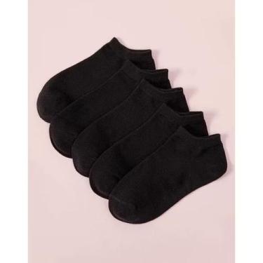 Imagem de Kit 15 Pares de Meias Soquete Cano Curto Masculina Feminina Unissex - 
