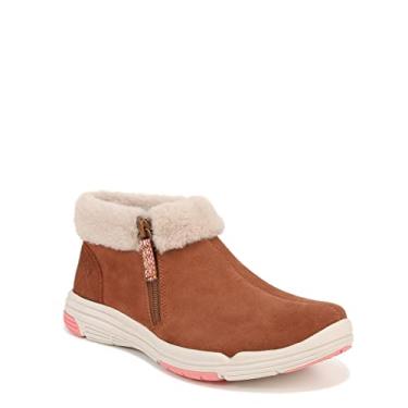 Imagem de Ryka Bota feminina Anchorage cano médio camurça, Saddle Tan, 6 Wide