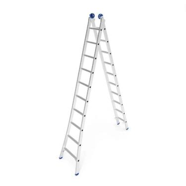 Imagem de Escada Extensiva 2X10 Aluminio Mor