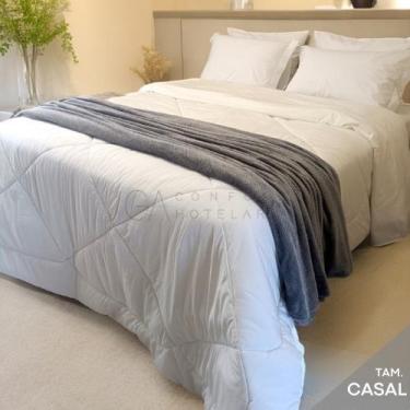 Imagem de Manta Plush Premium Jacquard Casal Cinza  GA Confort