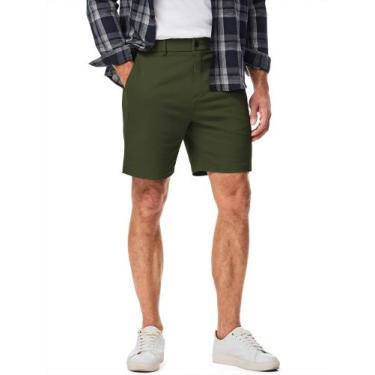 Imagem de Shorts JMIERR Slim Fit Hybrid Chino com costura interna de 7 polegadas