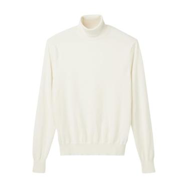 Imagem de Gola rolê Merino elástica, creme, PP