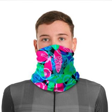 Imagem de Bandana Marcio May Funny Neon Euphoria - Márcio May Sports
