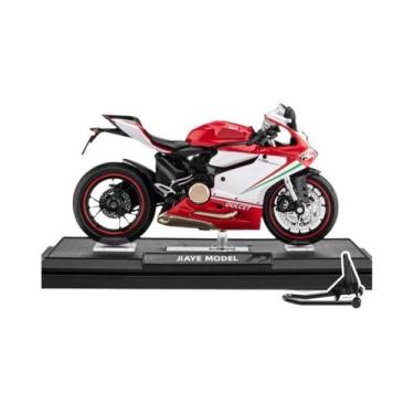 Imagem de Modelo De Motocicleta Ducati 1199 Em Escala 1:12 Com Luz E Som Para Cr