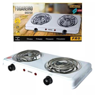 Imagem de Fogão Fogareiro Cooktop Elétrico 2000 Watts 127V 2 Bocas - Startools