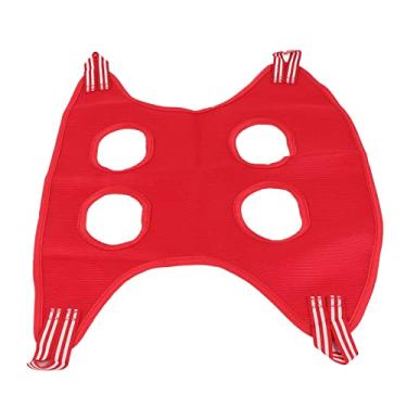 Imagem de Pssopp Rede para Cuidar de Cães, Tecido de Poliéster Com Suporte Confortável, Ideal para Cortar Unhas e Cuidar de Cães e Gatos Pequenos (S)