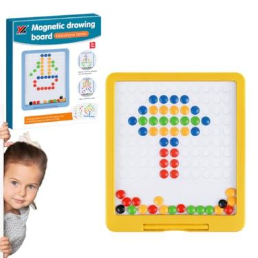 Imagem de Quadro de Desenho Magnético Infantil – Brinquedo Educativo Montessori para Crianças de 2 a 5 Anos
