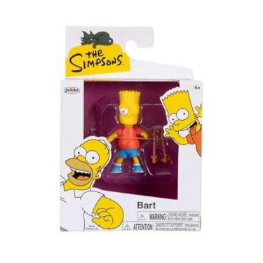 Imagem de JAKKS Pacific The Simpsons Bart Simpson 2.5-Inch Collectible Action Figure – Model 17538