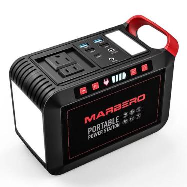 Imagem de Central elétrica portátil MARBERO M822 148Wh 200W 110V USB LED
