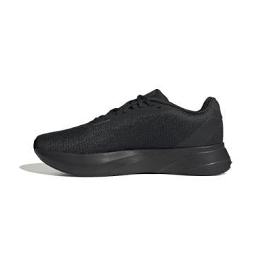 Imagem de adidas Duramo SL Tênis de corrida masculino, preto/branco, tamanho 34, Preto/Preto/Branco, 5 Wide