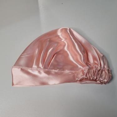 Imagem de Touca De Cozinha Enfermagem Ondontologica Rose De Cetim - IsaToucas 