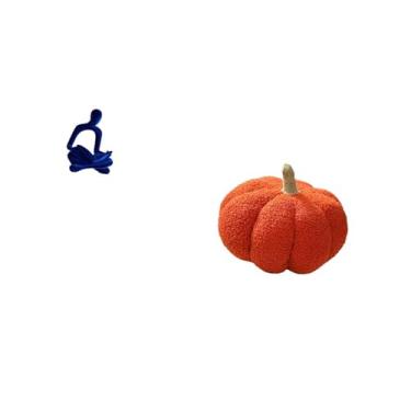 Imagem de Fenteer Escultura de Abóbora Abstrata, Ornamento Decorativo, Coleção de Arte Versátil para Escritório, Bar, Casamento, Sofá, Almofada, Decoração de Quarto