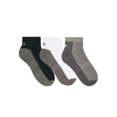 Imagem de Kit/3 Meia Cano Curto Selene 4310.001 Masculina Esportiva Algodão T. 3