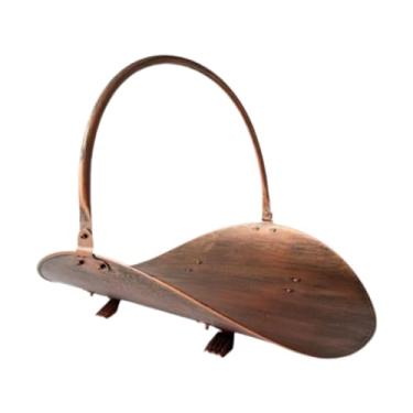 Imagem de Generic Suporte para Lenha de Lareira, Recipiente Multiuso, Cesto de Ferro para Lenha.