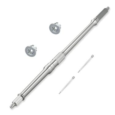 Imagem de Eixo com pino de porca de substituição traseiro para Yamaha Wolverine Kodiak 450 YFM450FX YFM450F 2003-2010 5ND-F5381-01-00