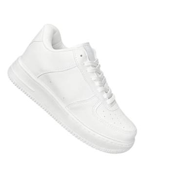 Imagem de Tenis unissex Air force Estilo urbano Branco Do 38 ao 43 (BR, Adulto, Numérico, 41)