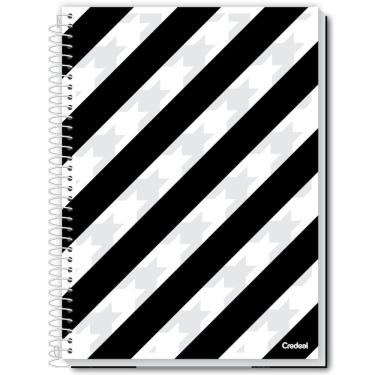 Imagem de Caderno Espiral Capa Dura Universitário 1 Matéria 80 Folhas Connect Credeal Estampa 3