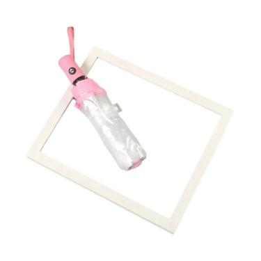 Imagem de Guarda-chuva Automático Transparente Com 8 Varetas, Design Resistente 