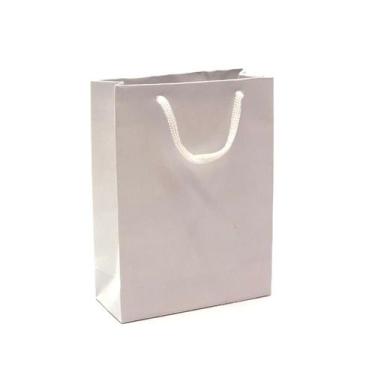 Imagem de 10 Sacolas De Papel P/ Presente 16x12x5cm: Alça De Cordão - Kaiambá Ar