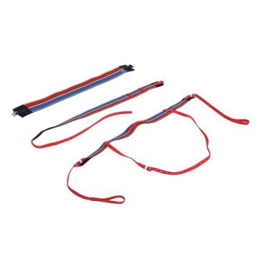 Imagem de Cryfokt Cintos Equestres Extensíveis, Acessórios Práticos para Equipamentos de Corrida de Cavalos para Cavaleiros, Fivelas Resistentes, Ajustáveis ​​e Compactos, Material de PVC, 592,00g