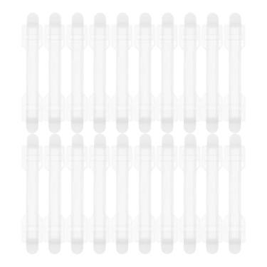 Imagem de OKUMEYR 30 alças de plástico para transporte de caixas de papelão, fáceis de transportar e versáteis para objetos pesados e armazenamento doméstico