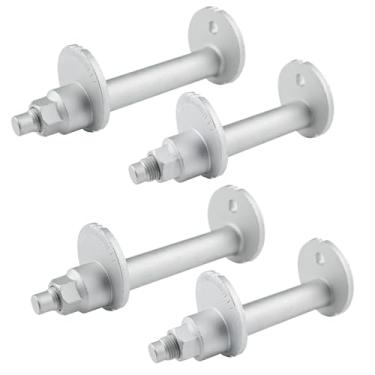 Imagem de MEMOEO Kit de parafusos de cambagem de ajuste de camber 48409-34030 48409-34020 compatível com Toyota Sequoia 2001-2007, tundra 2000-2006, parafusos de ajuste de bico de alinhamento frontal, 4 peças