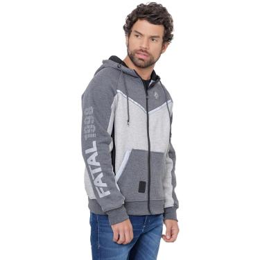 Imagem de Moletom Fatal Canguru 27106 Masculino-Masculino