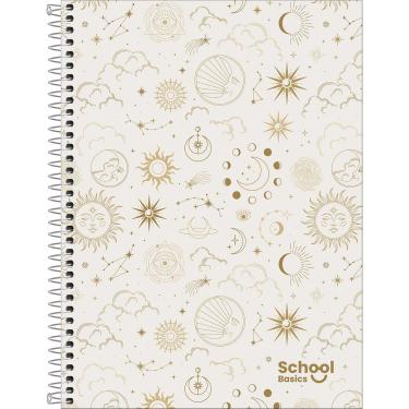 Imagem de Caderno Universitário School Basics 10 Matérias 160 Folhas