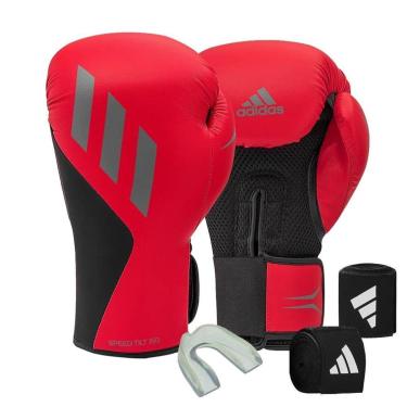 Imagem de Luva de Boxe adidas Speed TILT 150 e Bandagem 2,55m e Bucal Simples-Unissex