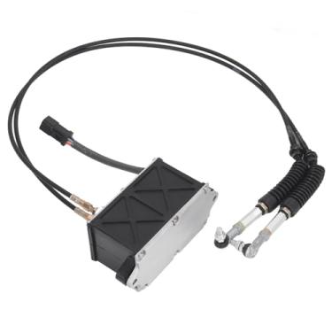 Imagem de WALFRONT Motor do Acelerador da Escavadeira para CAT E320B E312B Liga de Aço 6 Pinos 2 Cabo OEM 119-0633 Motor de Aceleração Durável Com Controle Preciso para Tarefas de Escavação Pesada