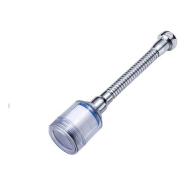 Imagem de Bico Arejador para Torneira com Filtro – Flexível, Econômico, Purificador, Inox, Ajustável para Cozinha, Banheiro e Lavanderia