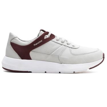 Imagem de Tênis Sneaker Masculino Comfort Gelo Bordo-Masculino