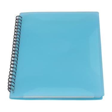 Imagem de aqxreight Pasta de Partituras Musicais para Fácil Organização e Apresentação Grande Capacidade para Material de PVC de Escritório Escolar Em Casa para Arquivos de Música e Documentos (Azul)