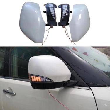 Imagem de Kit de carroceria de capa de espelho retrovisor de carro compatível com Patrol Y62 2012-2018 capa de espelho retrovisor acessórios de carro (branco)