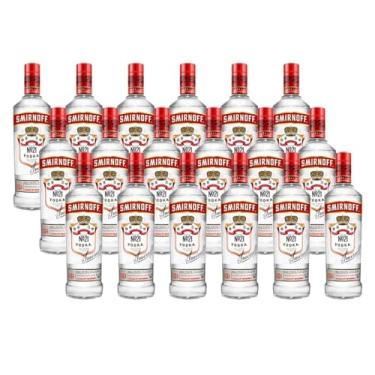 Imagem de Smirnoff, Vodka, Clássica, 600ml, 18 Unidades