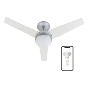 Imagem de Ventilador Teto Jet 110Cm 220V Controle, Bluetooth - Aliseu