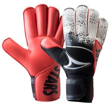Imagem de Luva de Goleiro Three Stars Fox Palma Vermelha-Unissex
