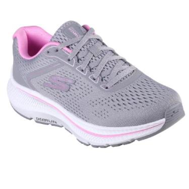 Imagem de Tenis skechers go run consistent 2.0 - mile marker feminino, 38, Cinza