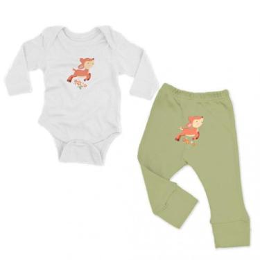 Imagem de Conjunto manga longa cervo - Bebê Dorminhoco, 6 a 9 meses
