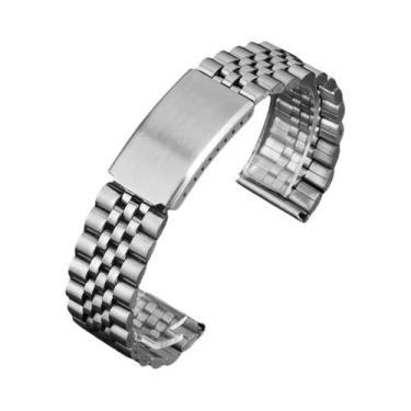Imagem de Pulseira De Relógio Ajustável Em Aço Inoxidável 12mm-22mm Para Omega S