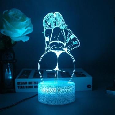 Imagem de Sala 3D criativa moderna de anime Night Light com acrílico ABS - taiyu