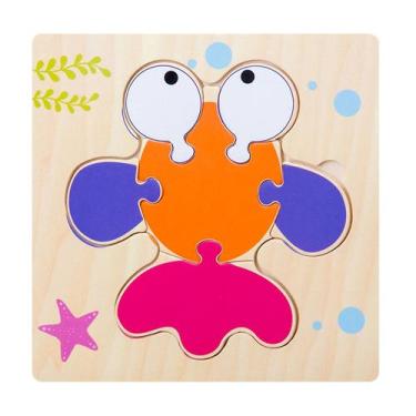 Imagem de Quebra-cabeças de madeira, brinquedos infantis, presentes pa - Gloome 