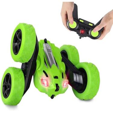 Imagem de Carro de controle remoto, 2,4 GHz 4wd Rc Stunt Car 360 Rotat - Gloome 
