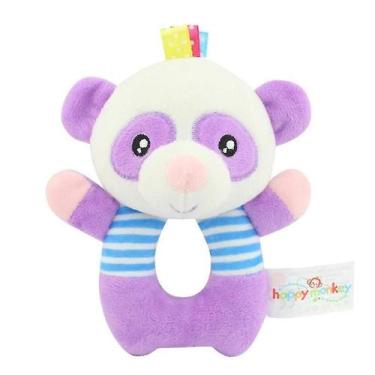 Imagem de Chocalhos de pulso para bebês para crianças e brinquedos de pelúcia - 